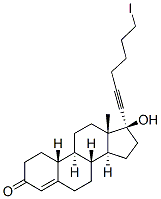 17-(6'-iodohex-1'-ynyl)-19-nortestosterone CAS#: 123303-98-0