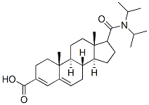 17-(N,N,-diisopropylcarbamoyl)androst-3,5-diene-3-carboxylic acid CAS#: 119190-36-2