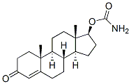 17 beta-aminocarbonyloxy-4-androsten-3-one CAS#: 34385-95-0