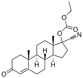 17-ethoxycarbonyloxy-3-oxoandrost-4-ene-17-carbonitrile CAS#: 132639-68-0