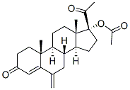 17-hydroxy-6-methylenepregn-4-ene-3,20-dione 17-acetate CAS#: 32634-95-0