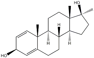 17-methyl-Androsta-1,4-diene-3b,17b-diol CAS#: 34347-66-5