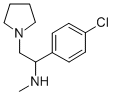 [1-(4-CHLORO-PHENYL)-2-PYRROLIDIN-1-YL-ETHYL]-METHYL-AMINE CAS#: 170119-33-2