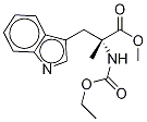 (S)-N-(Ethoxycarbonyl)-α-methyl-D-tryptophan Methyl Ester CAS#: 170458-98-7