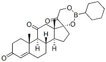 17,21-[(Cyclohexylboranediyl)bisoxy]pregn-4-ene-3,11,20-trione CAS#: 30888-65-4