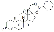 17,21-[(Cyclohexylboranediyl)bisoxy]pregn-4-ene-3,20-dione CAS#: 31012-67-6