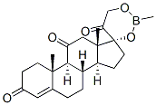 17,21-[(Methylboranediyl)bisoxy]pregn-4-ene-3,11,20-trione CAS#: 30888-62-1