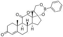 17,21-[(Phenylboranediyl)bisoxy]pregn-4-ene-3,11,20-trione CAS#: 30888-66-5