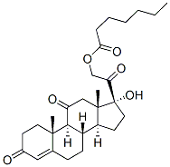 17,21-dihydroxypregn-4-ene-3,11,20-trione 21-heptanoate CAS#: 3593-92-8