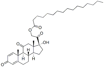17,21-dihydroxypregna-1,4-diene-3,11,20-trione 21-hexadecanoate CAS#: 39007-81-3