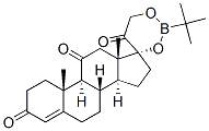 17,21-[(tert-Butylboranediyl)bisoxy]pregn-4-ene-3,11,20-trione CAS#: 30888-63-2