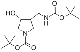 4-BOC-AMINOMETHYL-3-HYDROXY-1-N-BOC-PYRROLIDINE CAS#: 175463-34-0