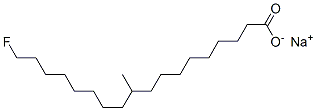 18-Fluoro-10-methyloctadecanoic acid sodium salt CAS#: 462-16-8