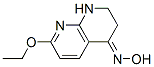 1,8-Naphthyridin-4(1H)-one,7-ethoxy-2,3-dihydro-,oxime,(E)-(9CI) CAS#: 130875-65-9