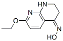 1,8-Naphthyridin-4(1H)-one,7-ethoxy-2,3-dihydro-,oxime,(Z)-(9CI) CAS#: 130875-68-2