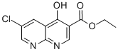 1,8-Naphthyridine-3-carboxylicacid,6-chloro-4-hydroxy-,ethylester(9CI) CAS#: 339064-69-6