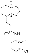 1H-1-Pyrindine-1-propanamide, N-(3-chloro-2-methylphenyl)octahydro-, t rans- CAS#: 39494-10-5