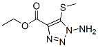 1H-1,2,3-Triazole-4-carboxylicacid,1-amino-5-(methylthio)-,ethylester(9CI) CAS#: 127045-27-6