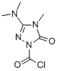 1H-1,2,4-Triazole-1-carbonyl chloride, 3-(dimethylamino)-4,5-dihydro-4-methyl-5-oxo- (9CI) CAS#: 118846-72-3