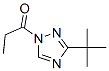 1H-1,2,4-Triazole, 3-(1,1-dimethylethyl)-1-(1-oxopropyl)- (9CI) CAS#: 132408-63-0