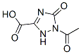 1H-1,2,4-Triazole-3-carboxylic acid, 1-acetyl-2,5-dihydro-5-oxo- (9CI) CAS#: 144704-37-0