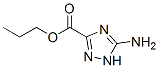 1H-1,2,4-Triazole-3-carboxylicacid,5-amino-,propylester(9CI) CAS#: 297149-39-4