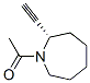 1H-Azepine, 1-acetyl-2-ethynylhexahydro-, (S)- (9CI) CAS#: 128960-06-5