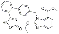1H-BenziMidazole-7-carboxylic acid, 1-[[2'-(2,5-dihydro-5-oxo-1,2,4-oxadiazol-3-yl)[1,1'-biphenyl]-4-yl]Methyl] -2-ethoxy-, Methyl ester CAS#: 147403-52-9