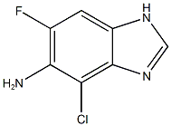 1H-Benzimidazol-5-amine,4-chloro-6-fluoro-(9CI) CAS#: 117275-51-1