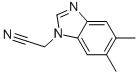 1H-Benzimidazole-1-acetonitrile,5,6-dimethyl-(9CI) CAS#: 167980-30-5