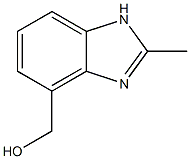 1H-Benzimidazole-4-methanol,2-methyl-(9CI) CAS#: 115577-32-7