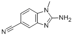 1H-Benzimidazole-5-carbonitrile,2-amino-1-methyl-(9CI) CAS#: 141691-41-0
