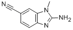1H-Benzimidazole-6-carbonitrile,2-amino-1-methyl-(9CI) CAS#: 141691-42-1