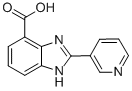 1H-Benzimidazole-7-carboxylic acid, 2-(3-pyridinyl)- CAS#: 124340-89-2