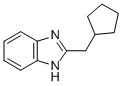 1H-Benzimidazole,2-(cyclopentylmethyl)-(9CI) CAS#: 146350-91-6