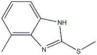 1H-Benzimidazole,4-methyl-2-(methylthio)-(9CI) CAS#: 170116-49-1