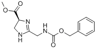 1H-IMIDAZOLE-4-CARBOXYLIC ACID, 4,5-DIHYDRO-2-[[[(PHENYLMETHOXY)CARBONYL]AMINO]METHYL]-, METHYL ESTER, (S)- CAS#: 119140-50-0
