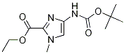 1H-IMidazole-2-carboxylic acid, 4-[[(1,1-diMethylethoxy)carbonyl]aMino]-1-Methyl-, ethyl ester CAS#: 128293-63-0