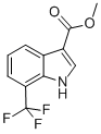 1H-INDOLE-3-CARBOXYLIC ACID,7-(TRIFLUOROMETHYL)-,METHYL ESTER CAS#: 155134-38-6
