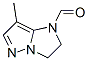 1H-Imidazo[1,2-b]pyrazole-1-carboxaldehyde, 2,3-dihydro-7-methyl- (9CI) CAS#: 126352-86-1