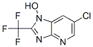 1H-Imidazo(4,5-b)pyridine, 6-chloro-1-hydroxy-2-(trifluoromethyl)- CAS#: 35195-95-0