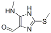 1H-Imidazole-4-carboxaldehyde,  5-(methylamino)-2-(methylthio)- CAS#: 339364-05-5