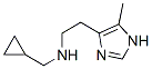 1H-Imidazole-4-ethanamine, N-(cyclopropylmethyl)-5-methyl- (9CI) CAS#: 279237-68-2