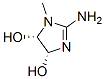 1H-Imidazole-4,5-diol,2-amino-4,5-dihydro-1-methyl-,cis-(9CI) CAS#: 124762-94-3