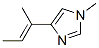 1H-Imidazole,1-methyl-4-(1-methyl-1-propenyl)-,(E)-(9CI) CAS#: 161095-84-7