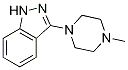 1H-Indazole, 3-(4-Methyl-1-piperazinyl)- CAS#: 131634-01-0