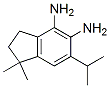 1H-Indene-4,5-diamine, 2,3-dihydro-1,1-dimethyl-6-(1-methylethyl)- CAS#: 122393-67-3
