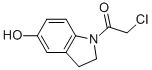 1H-Indol-5-ol, 1-(chloroacetyl)-2,3-dihydro- (9CI) CAS#: 139607-68-4