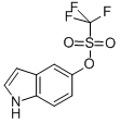 1H-Indol-5-yl trifluoromethanesulfonate CAS#: 128373-13-7