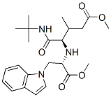 1H-Indole-1-propanoicacid,alpha-[[(1R)-1-[[(1,1-dimethylethyl)amino]carbonyl]-4-methoxy-2-methyl-4-oxobutyl]amino]-,methylester,(alphaS)-(9CI) CAS#: 374936-66-0